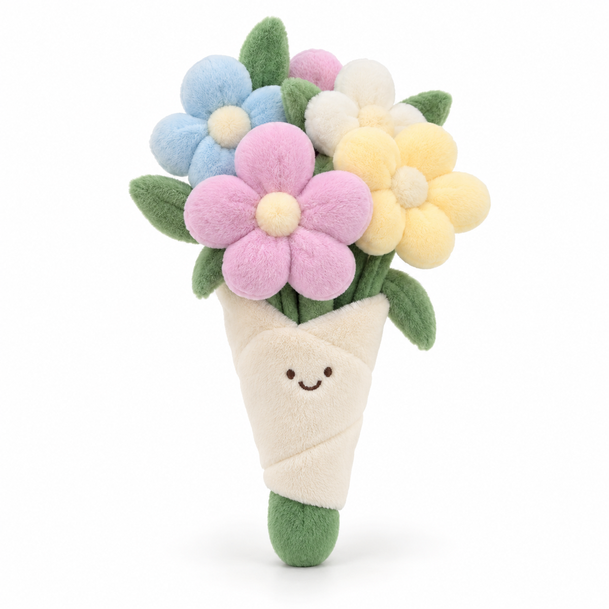 Pastel Flower Bouquet Plush