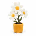 Sunny Daisy Pot Plush